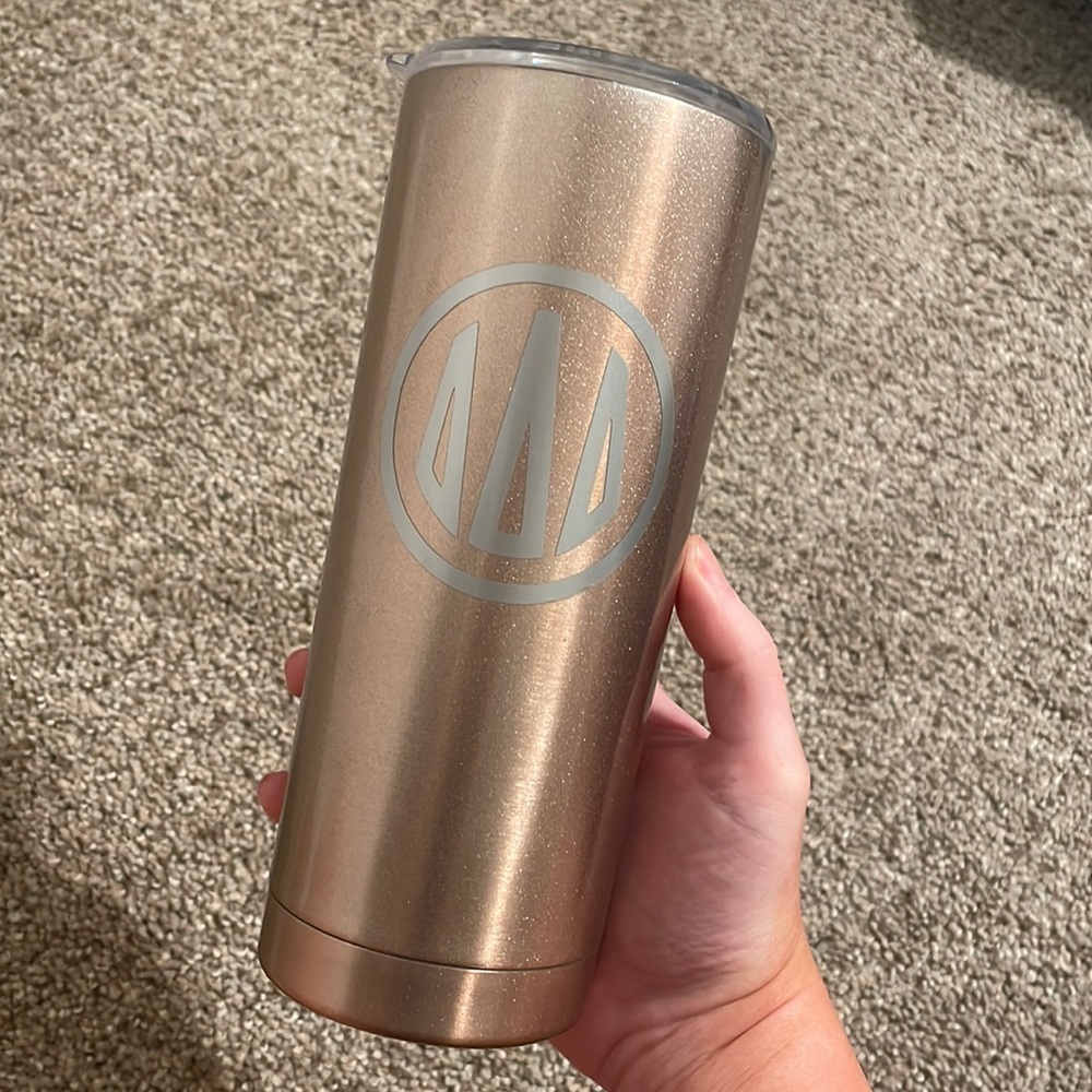 Tri Delta Monogramed Cup